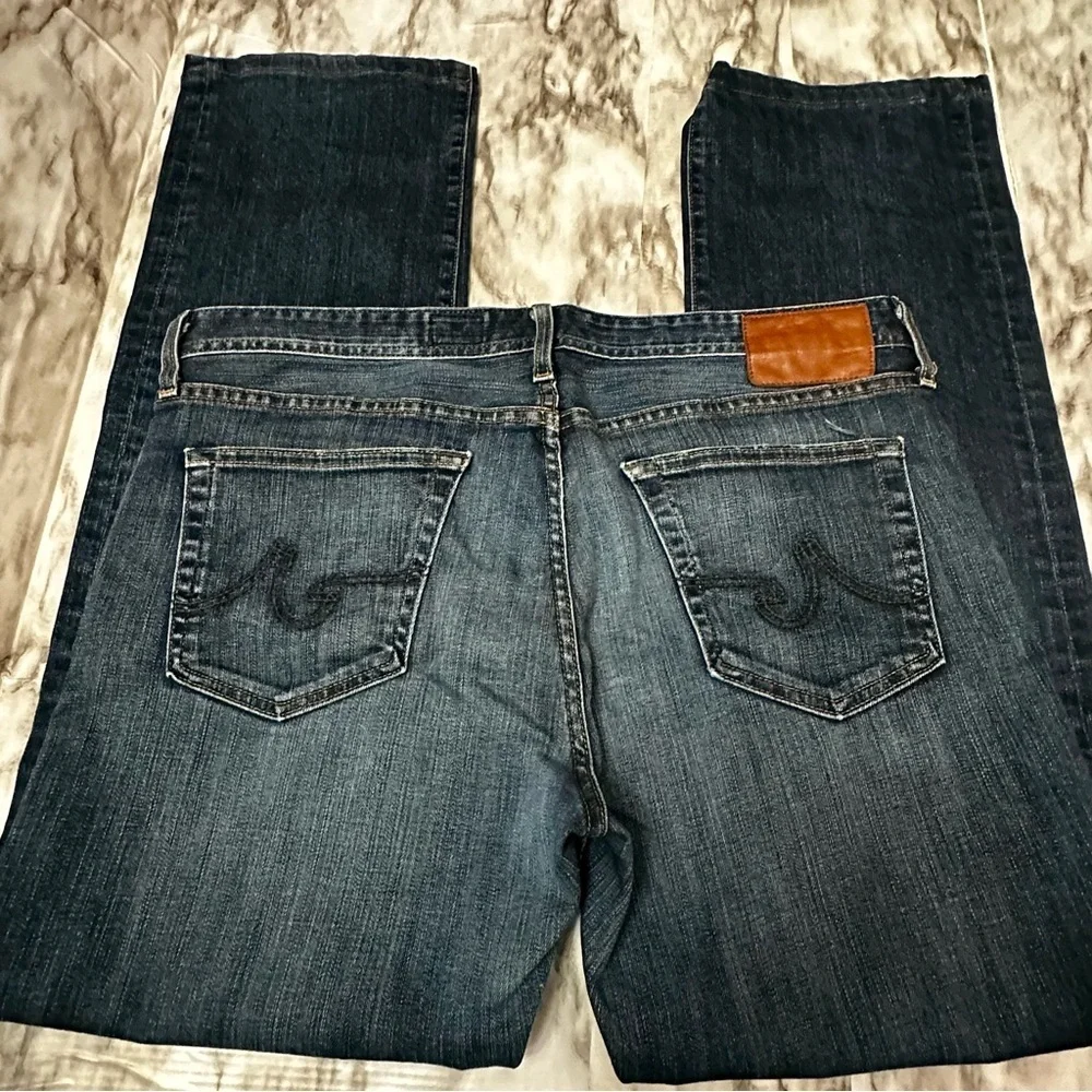 AG Adriano Goldschmied Indigo Relaxed Fit Jeans The Protégés Straight Western
